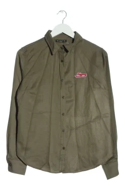Hemden>etik@ Langarmhemd Größe 40 khaki