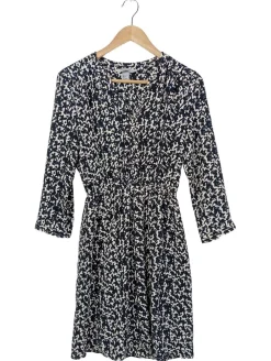 Kleider>H&M Conscious Langarmkleid Größe 34 schwarz