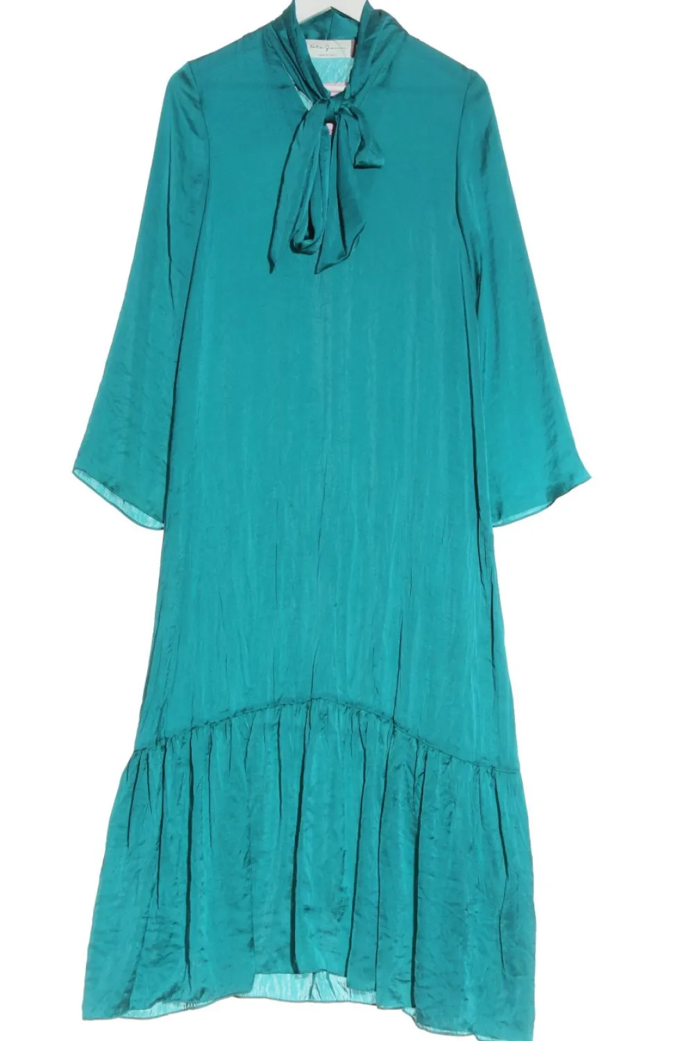 Kleider>katia giannini Langarmkleid Größe 42 türkis