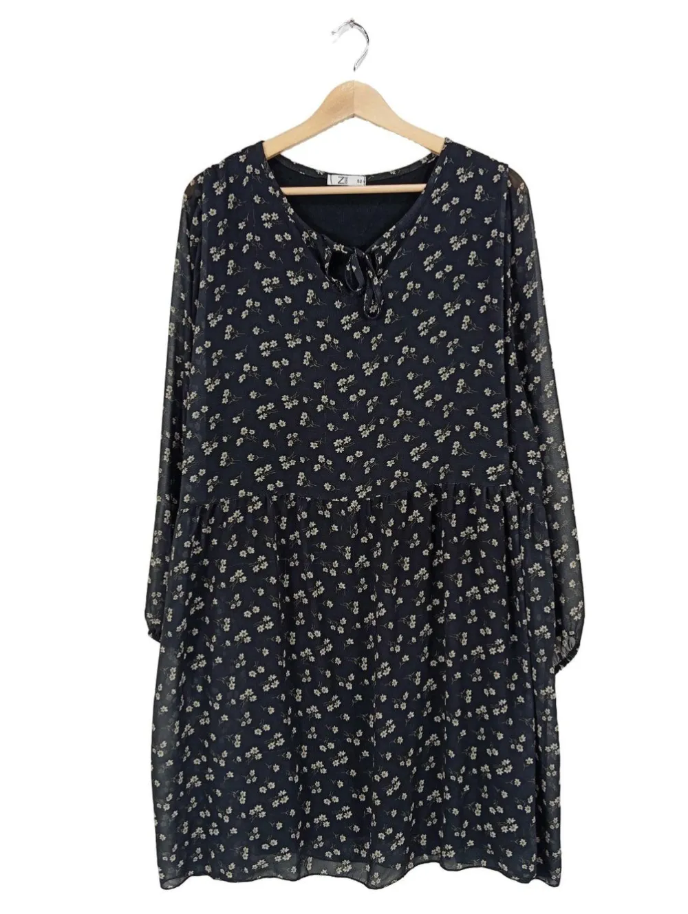 Kleider>Z One Langarmkleid Größe 52