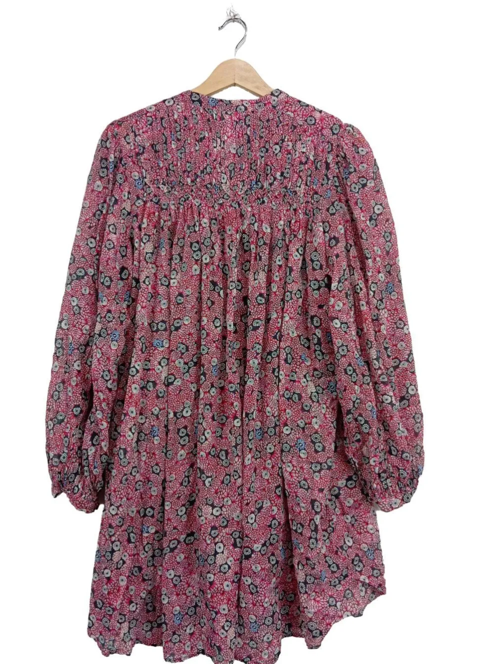 Kleider>Isabel Marant u00c9toile Langarmkleid Größe 38 pink