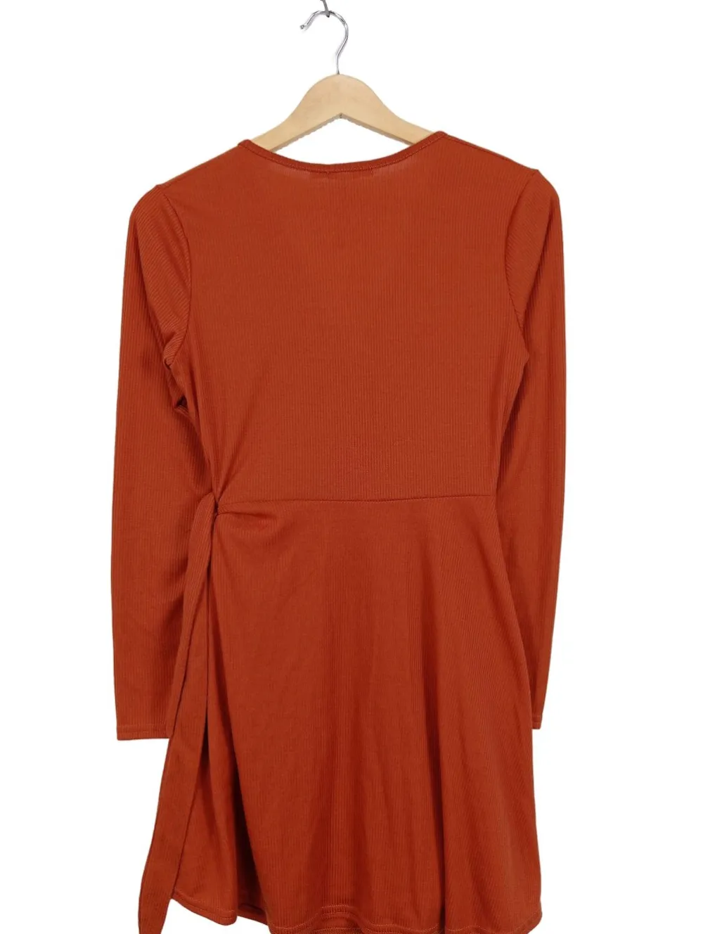 Kleider>Boohoo Langarmkleid Größe 40 rot