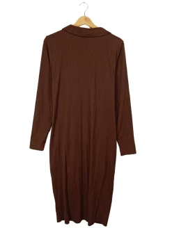 Kleider>Ellos Langarmkleid Größe 46 braun