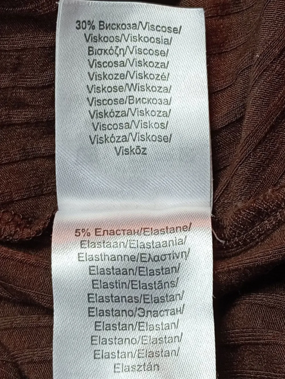 Kleider>Ellos Langarmkleid Größe 46 braun