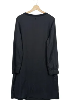 Kleider>Marc Cain Langarmkleid Größe 40 schwarz