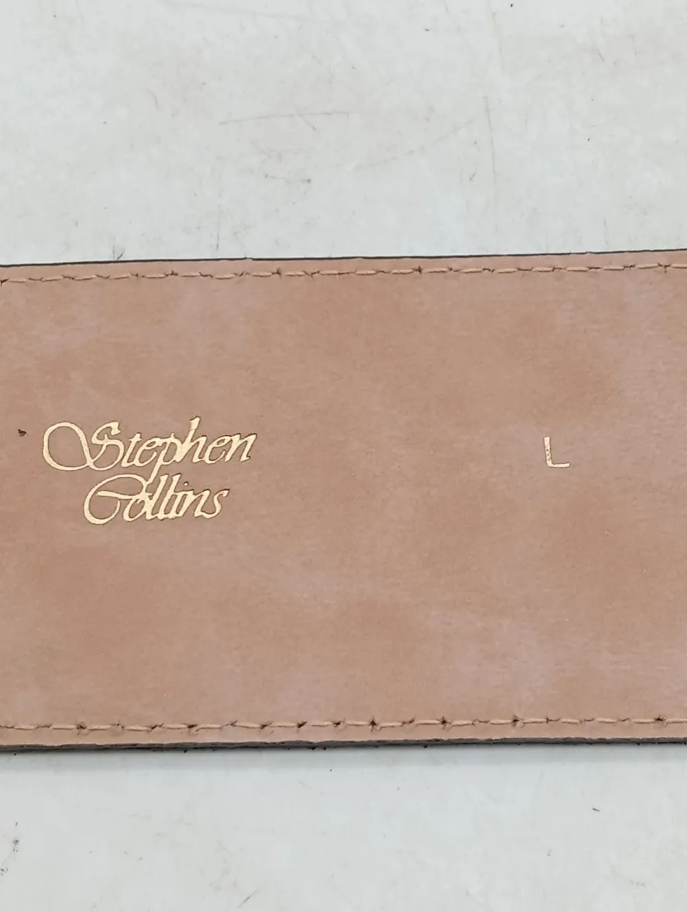 Gürtel>Stephen Collins Ledergürtel schwarz