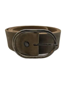 Gürtel>lowen herz Ledergürtel Größe 85 braun