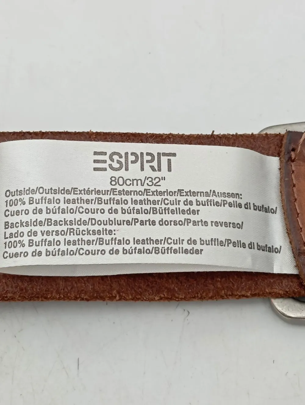 Ledergürtel Größe 80-Esprit New