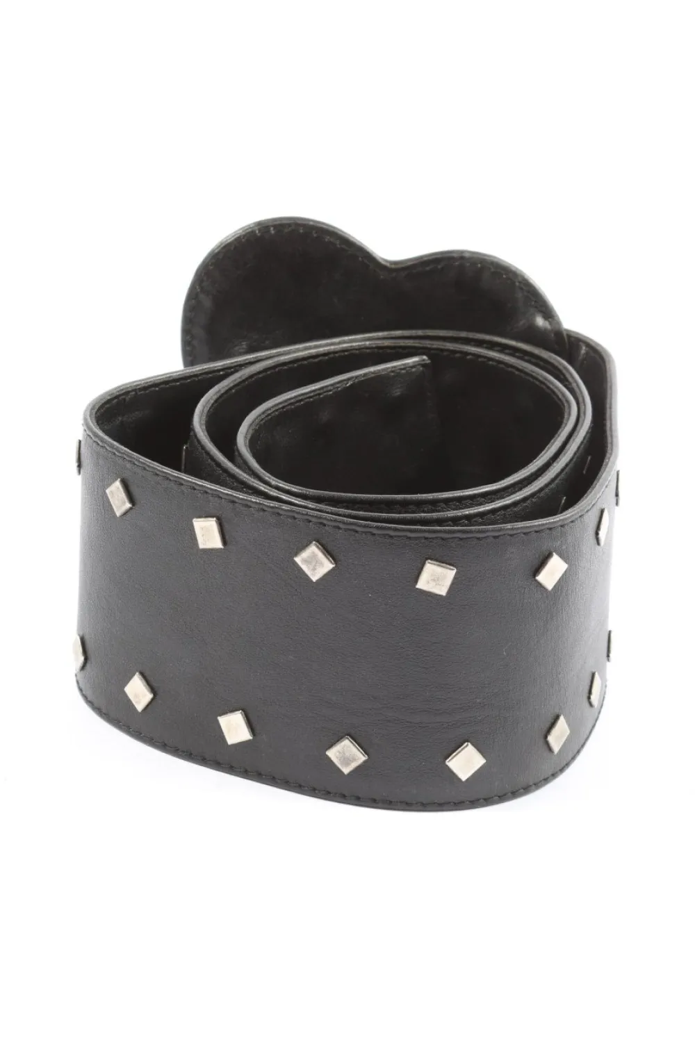 Gürtel>Zucchero Ledergürtel Größe 80 schwarz