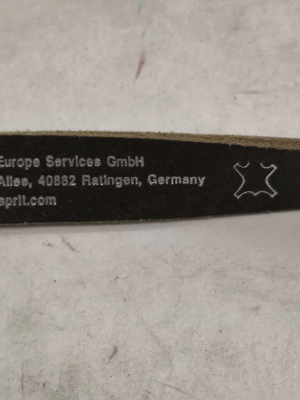 Ledergürtel Größe 80-Esprit New