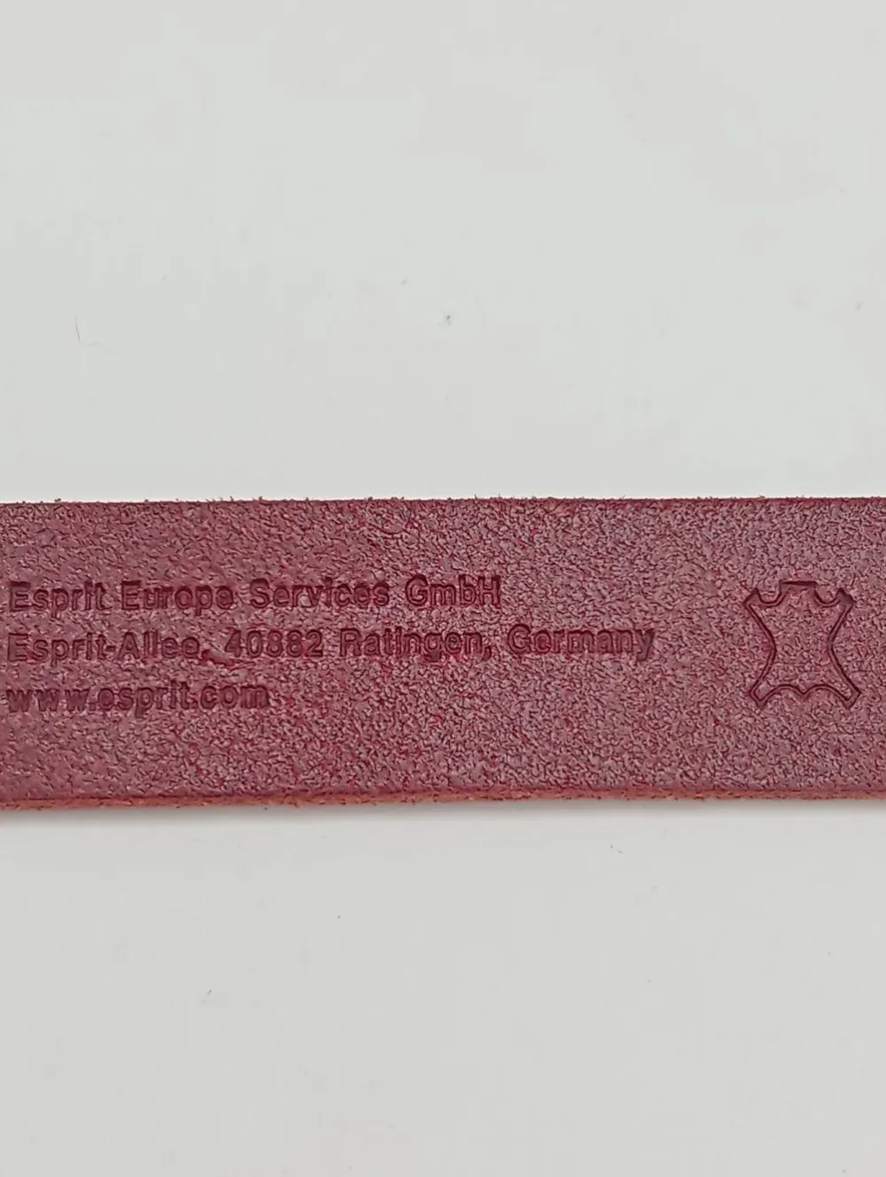 Ledergürtel Größe 80-Esprit New