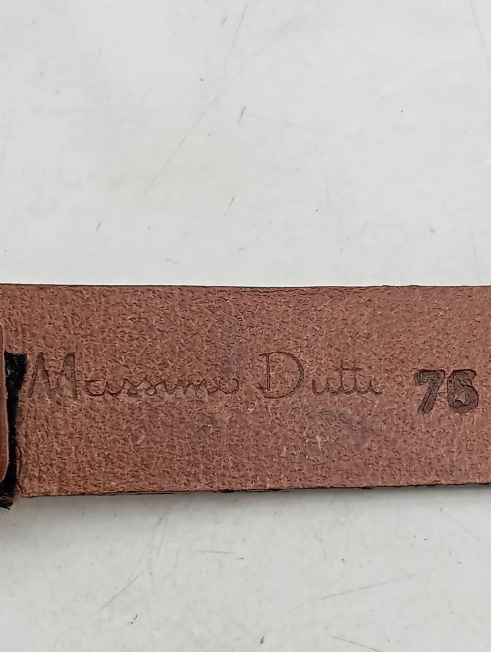 Ledergürtel Größe 75-Massimo Dutti Hot