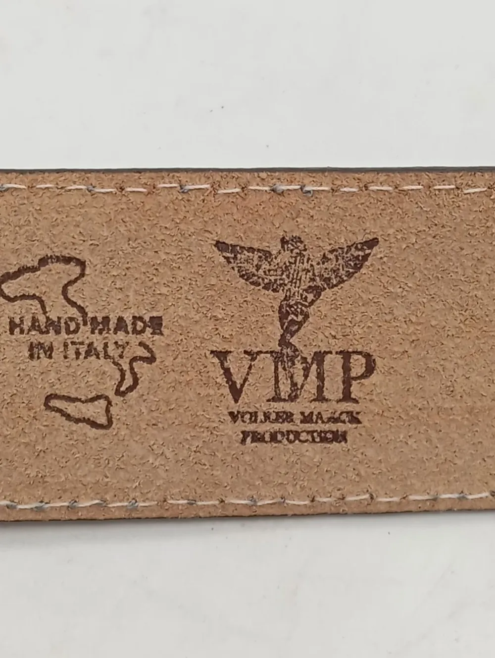 Gürtel>VOLKER MAACK Ledergürtel Größe 90 khakibraun