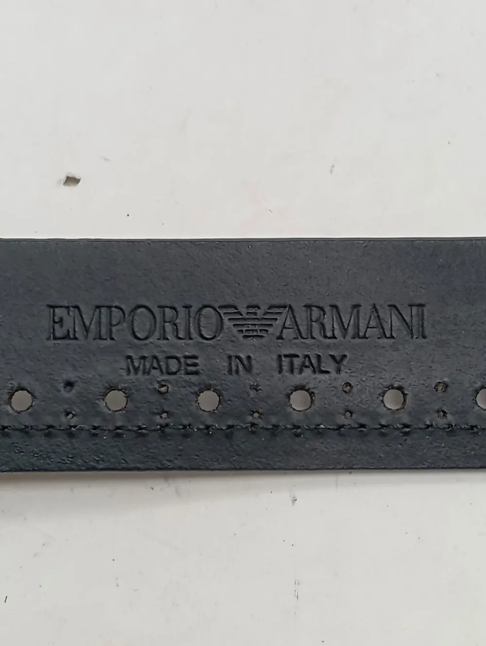 Ledergürtel Größe 90-Armani Discount