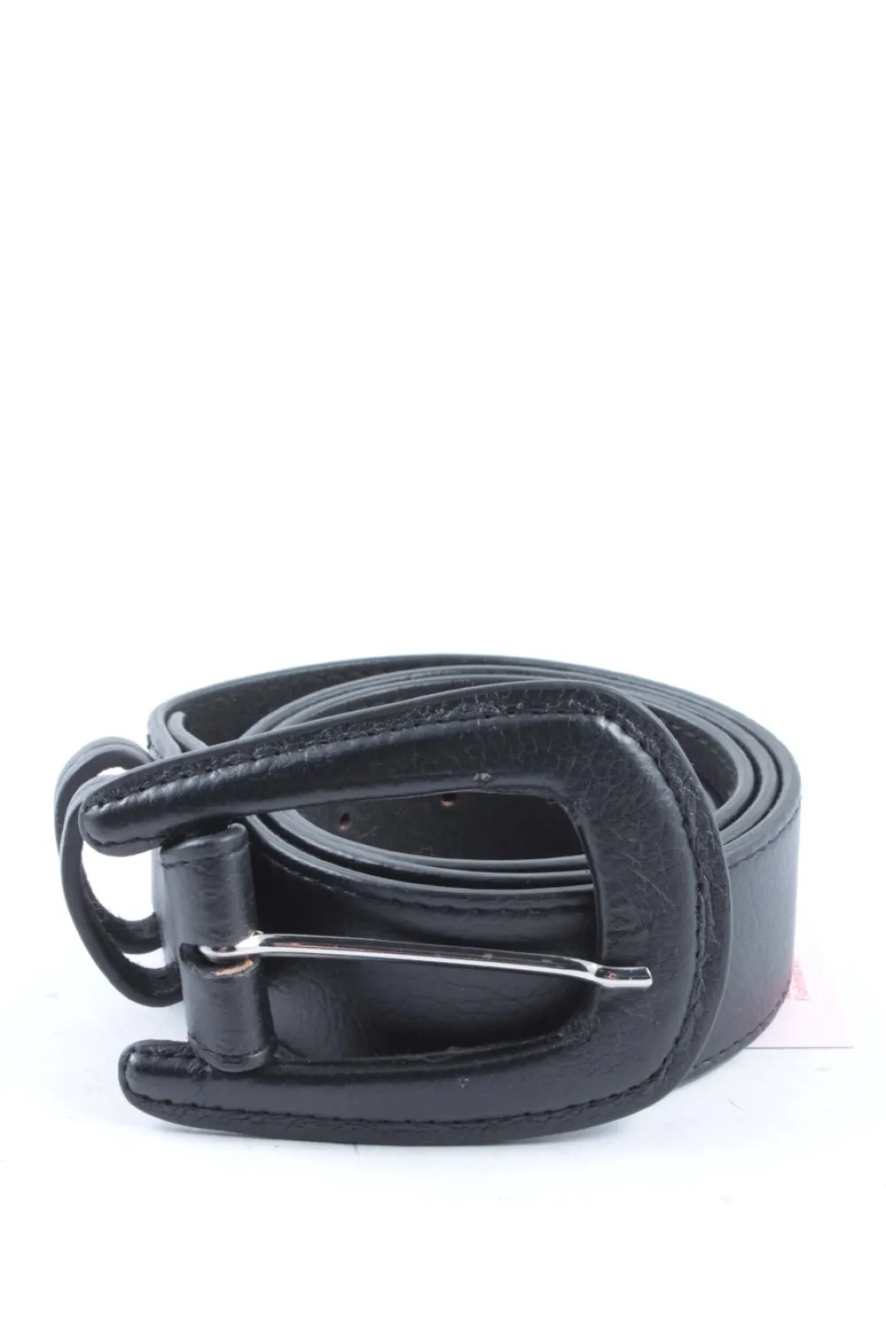 Gürtel>Zero Lederimitatgürtel Größe 100 schwarz