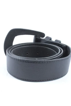 Gürtel>Zero Lederimitatgürtel Größe 100 schwarz