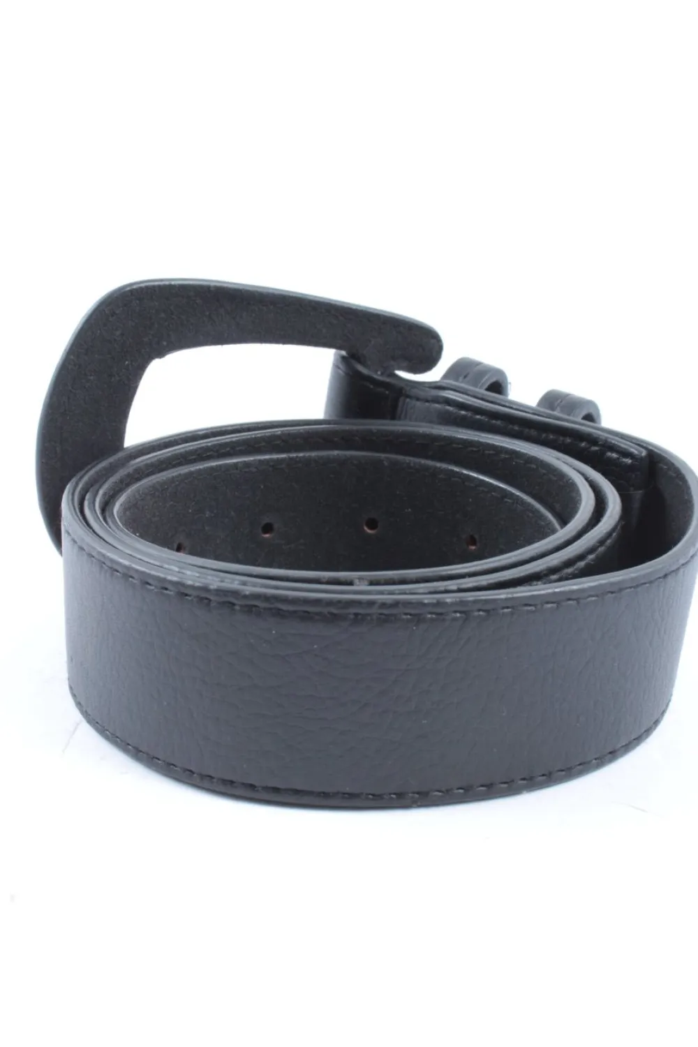Gürtel>Zero Lederimitatgürtel Größe 100 schwarz
