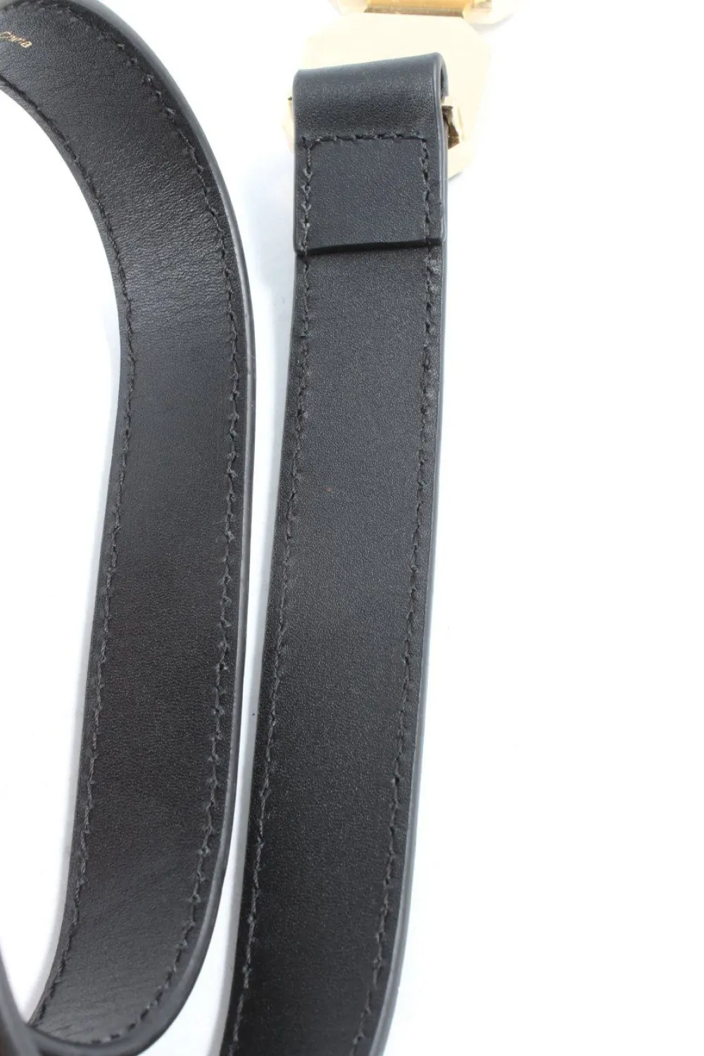 Gürtel>& Other Stories Lederimitatgürtel Größe 70 schwarz