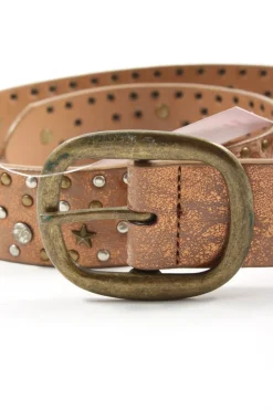 Gürtel>bpc bonprix collection Lederimitatgürtel Größe 70 braunhellgrau