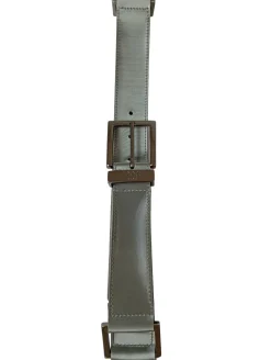 Gürtel>Joop! Lederimitatgürtel Größe 70 hellgrau