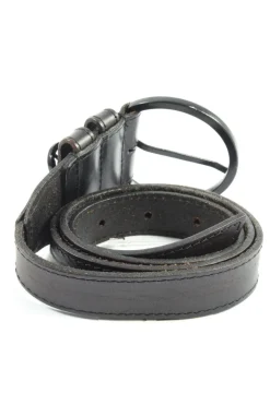Gürtel>WE Lederimitatgürtel Größe 85 schwarz