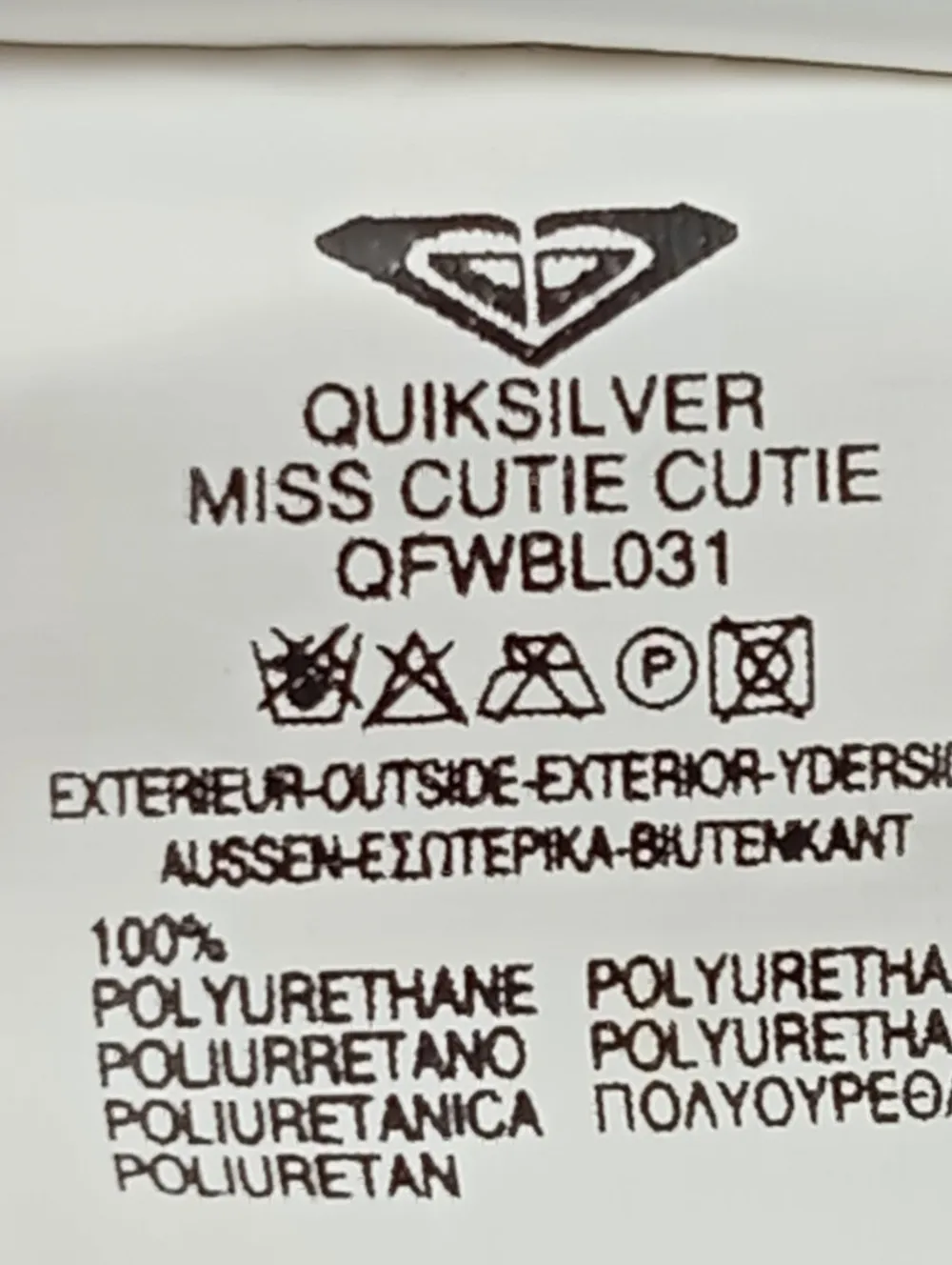 Gürtel>Quiksilver Lederimitatgürtel Größe 100 himmelblaurot