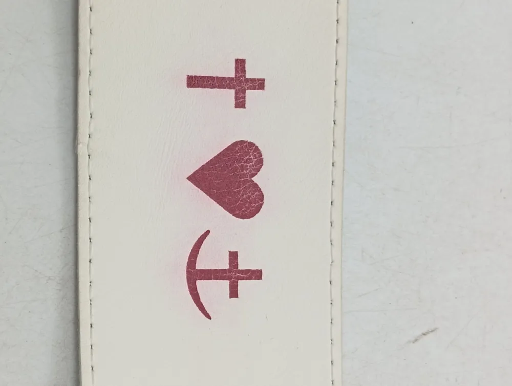 Lederimitatgürtel Größe 100-Blutsgeschwister