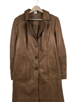 Mäntel>MAINPOL Ledermantel Größe 36 braun