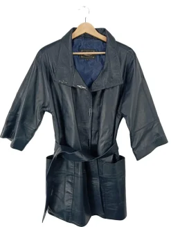 Mäntel>new star Ledermantel Größe 40 schwarz