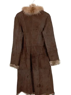 Mäntel>Jones Ledermantel Größe 34 brauncreme