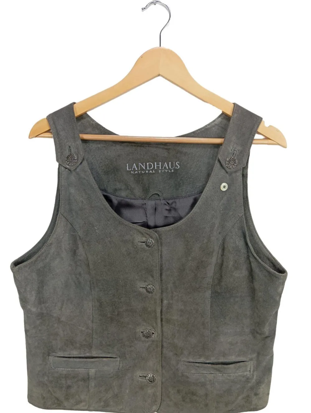 Lederweste Größe 42-Landhaus Online