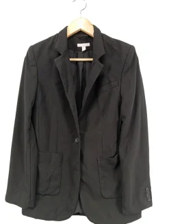 Blazer>H&M Long-Blazer Größe 36 schwarz