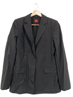Blazer>Hugo Boss Long-Blazer Größe 34 hellgrau
