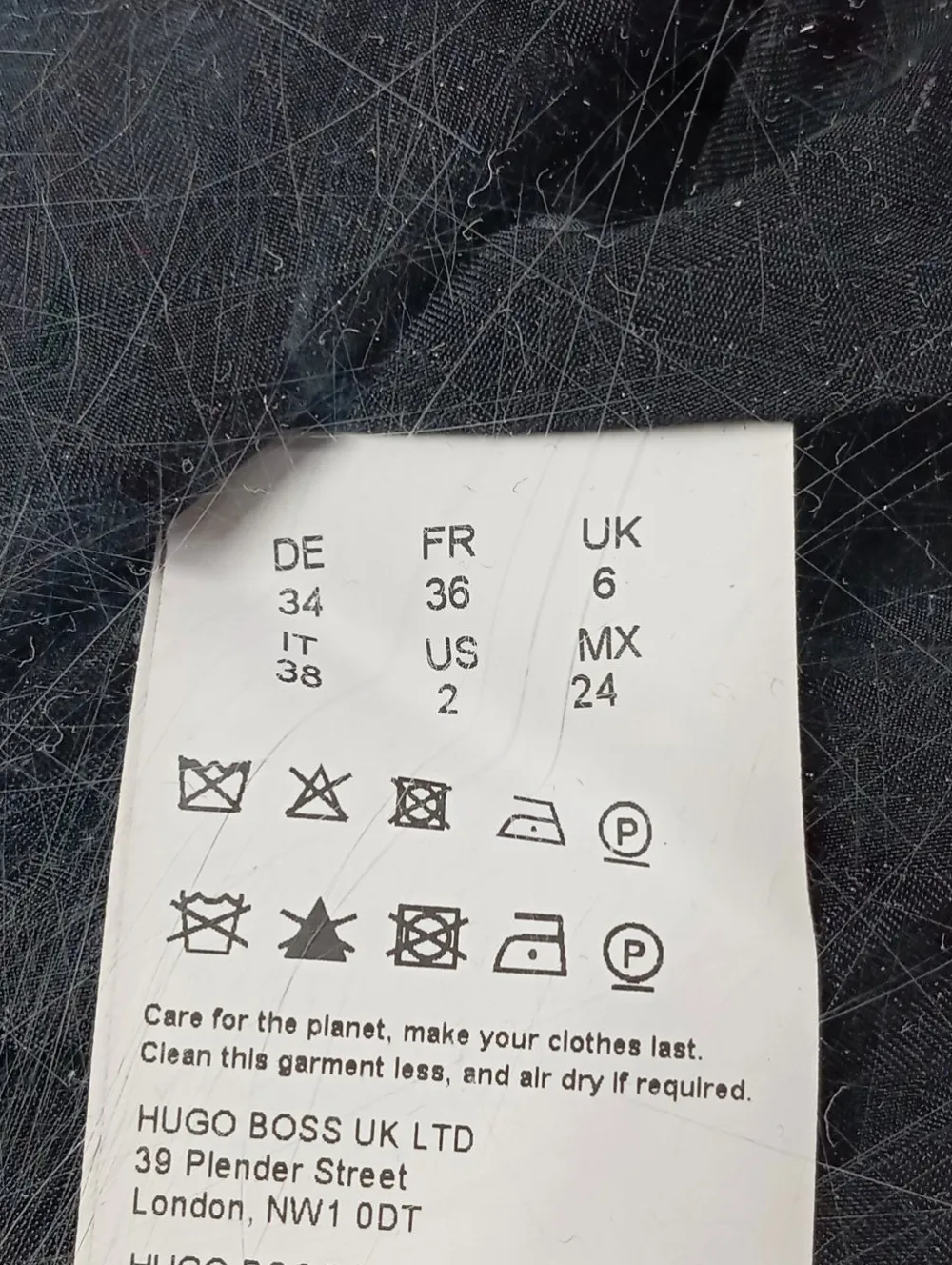 Blazer>Hugo Boss Long-Blazer Größe 34 hellgrau