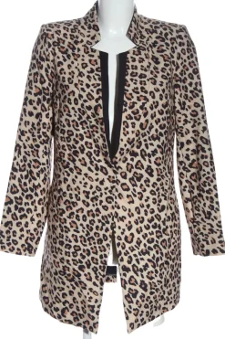 Blazer>Floryday Long-Blazer Größe 38 cremeschwarz