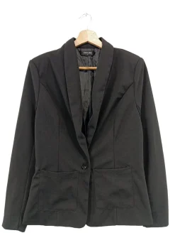 Blazer>ChicMe Long-Blazer Größe 36 schwarz