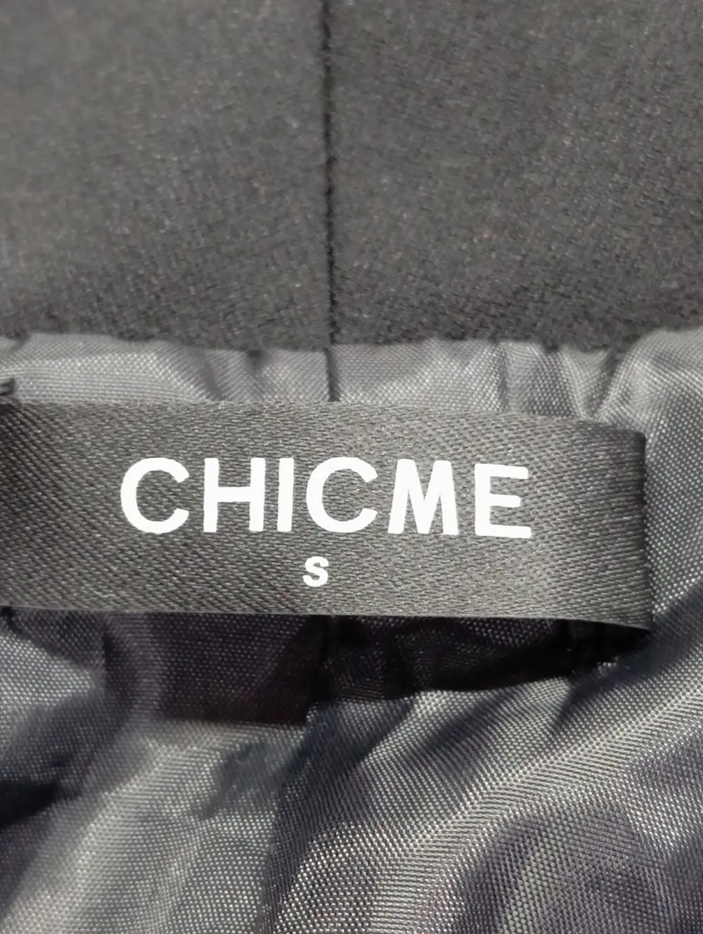Blazer>ChicMe Long-Blazer Größe 36 schwarz
