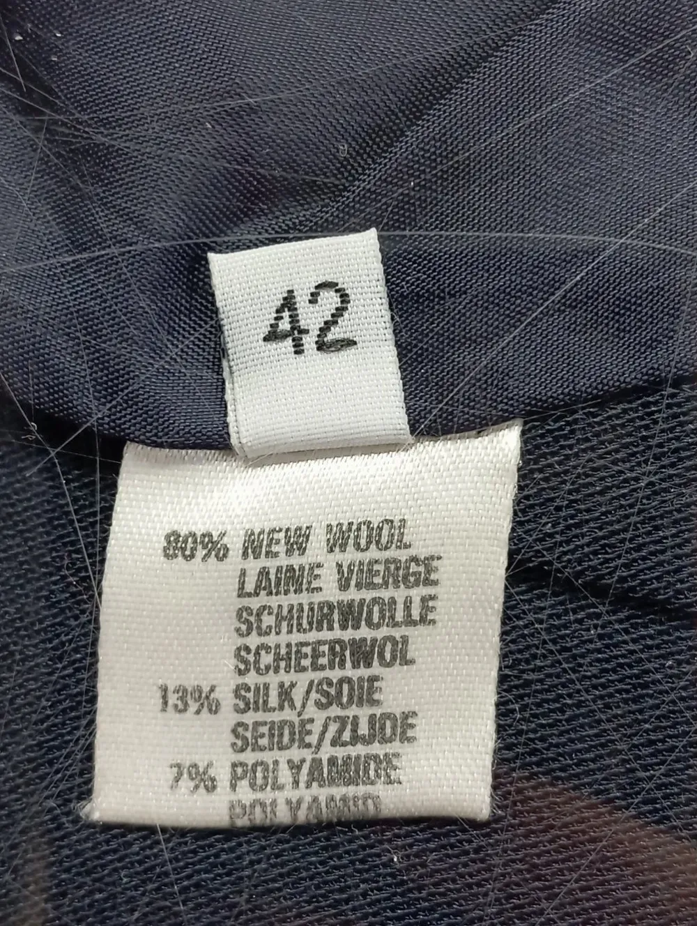 Blazer>St. emile Long-Blazer Größe 42 blau