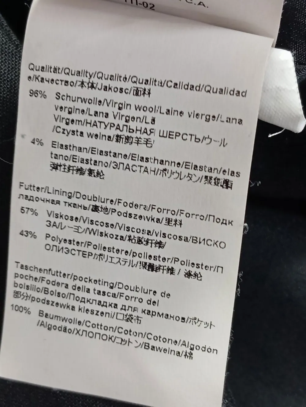 Long-Blazer Größe 34-Hugo Boss