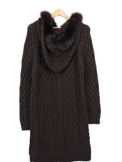 Pullover>pumpkin Longpullover Größe 38 braun