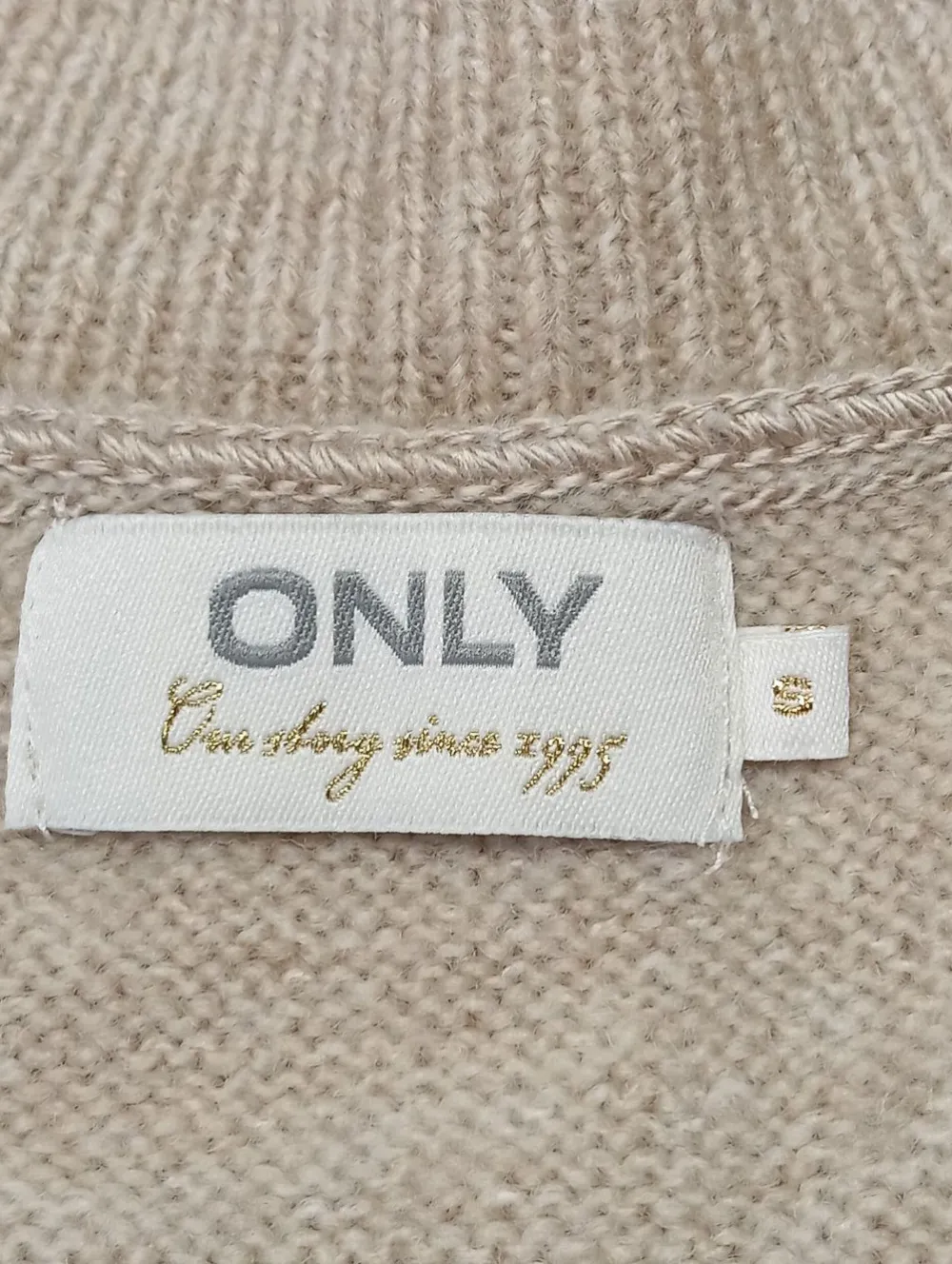 Pullunder>Only Longpullunder Größe 36 wollweiß