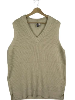 Pullunder>H&M Divided Longpullunder Größe 38 wollweiß