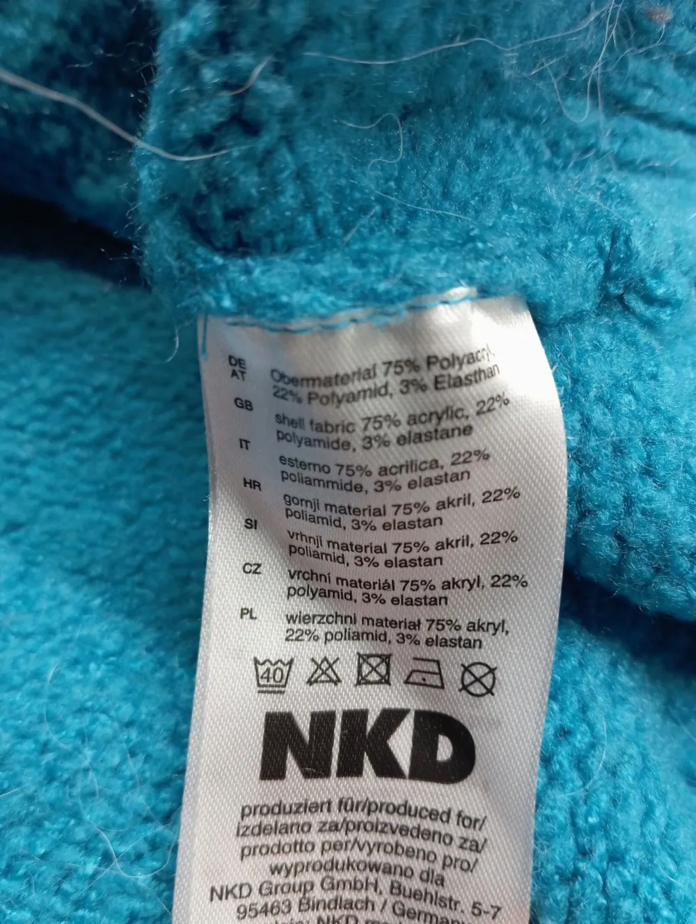 Pullunder>Laura Torelli Longpullunder Größe 36 blau