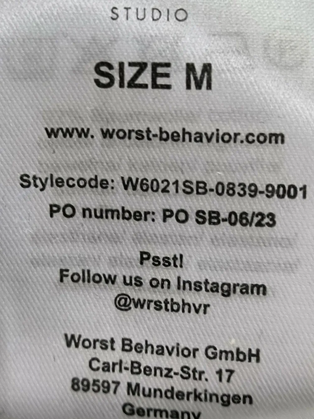 Longsleeve Größe 38-WRSTBHVR Online