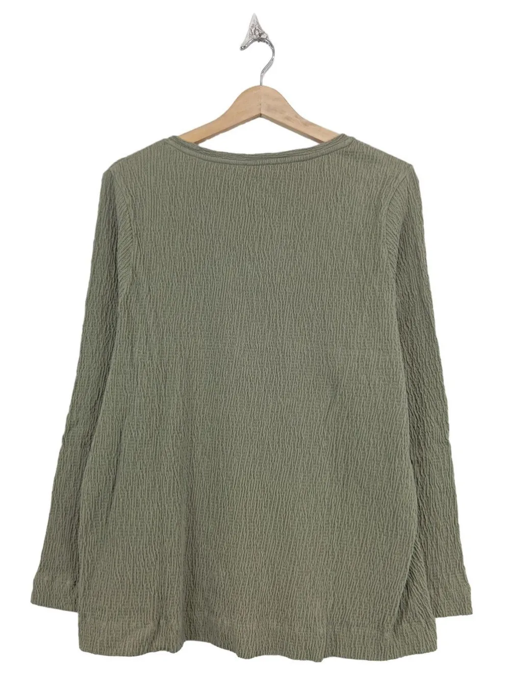 Shirts>Walbusch Longsleeve Größe 50 khaki