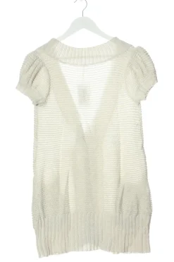 Westen>Free People Longstrickweste Größe 36 wollweiß