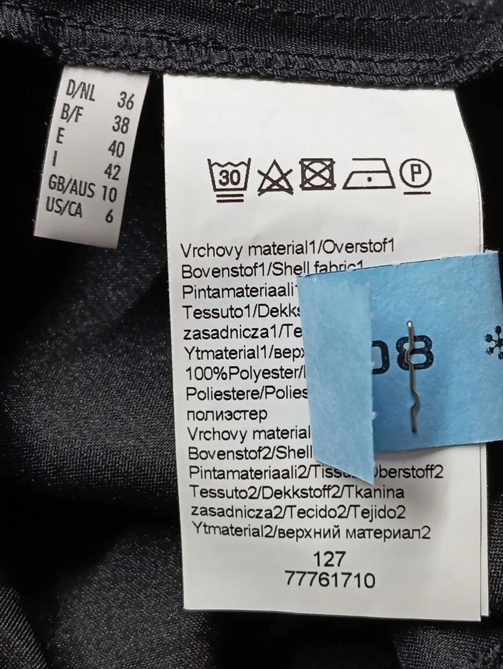 Kleider>Swing Maxikleid Größe 36 schwarz