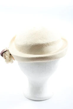 Hüte>Charles Muller Melonenhut Größe 54 wollweiß