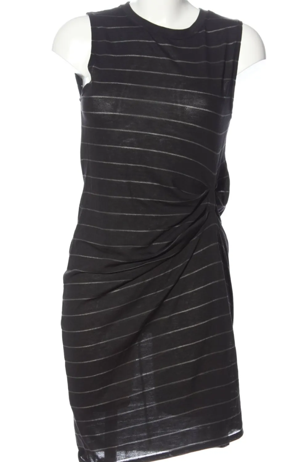 Kleider>H&M Divided Midikleid Größe 34 schwarz