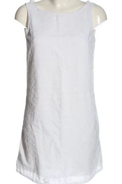 Kleider>Zara Basic Minikleid Größe 36 weiß